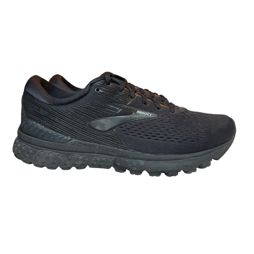 Brooks Adrenaline 19‎ Men's Running Training Shoes Size 8.5 Wide 2E Black